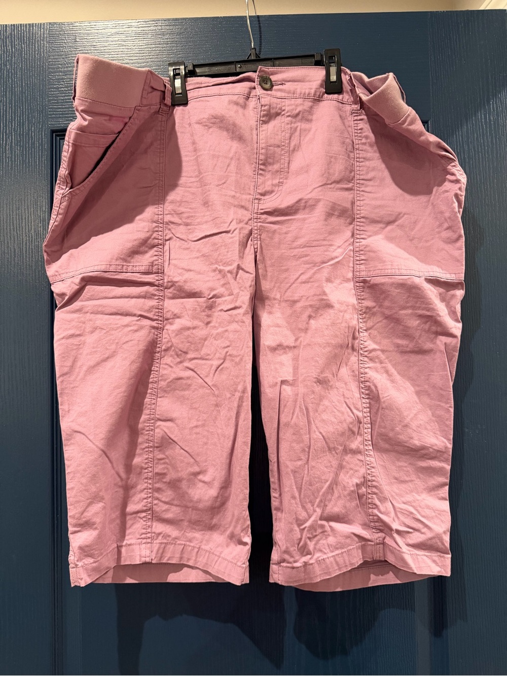 Lee Light Pink Cargo Shorts